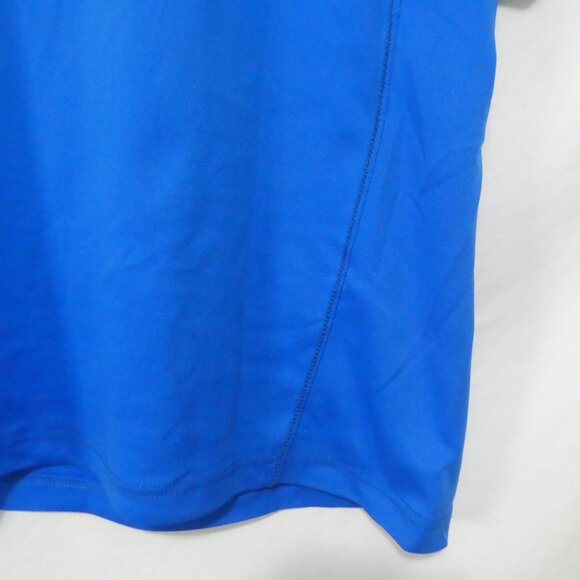 COLUMBIA | medium | Vibrant Blue Crew Neck Exercise Shirt - Picture 8 of 13